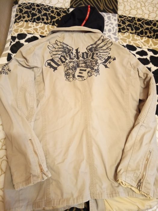 Дизайнерская куртка джинсовая