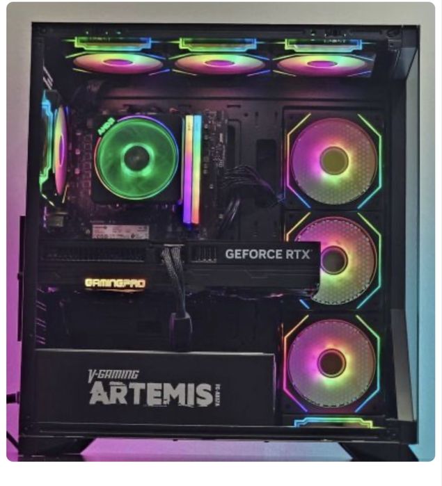 RTX 5070 / Ryzen 7 7700 / 32GB DDR5 / 1TB NVMe - Геймърски компютър