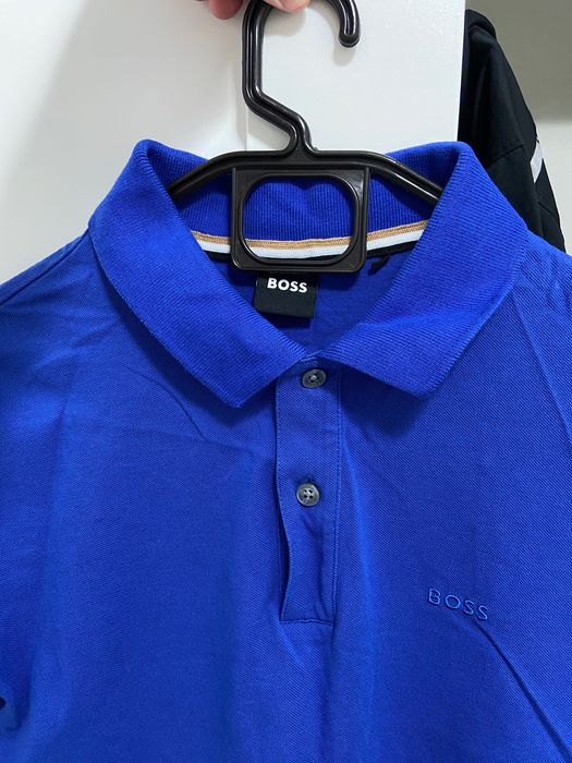 Детска тениска тип поло Boss