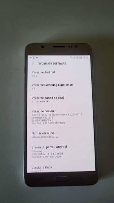 Samsung Galaxi  J  7 / 2016