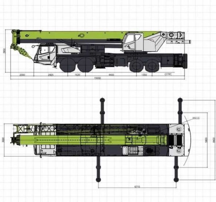 Продается Автокран Zoomlion ZTC 500 H5 50 тонналик