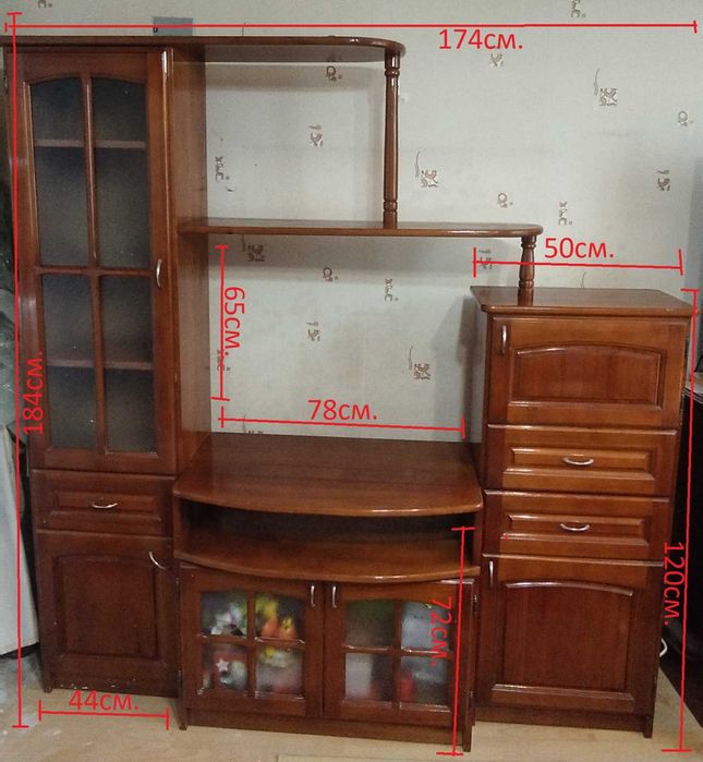 Масив секция + скрин + маса + столове