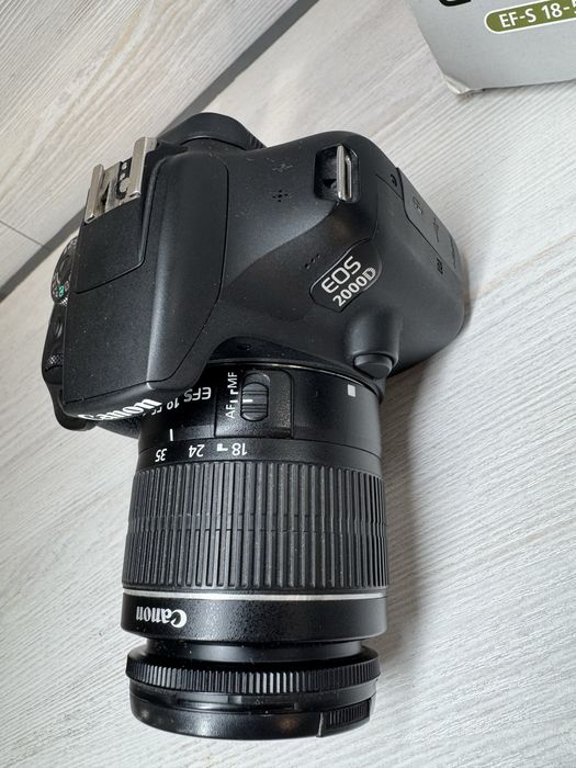 Canon eos 2000D 18-55 ideall holatda