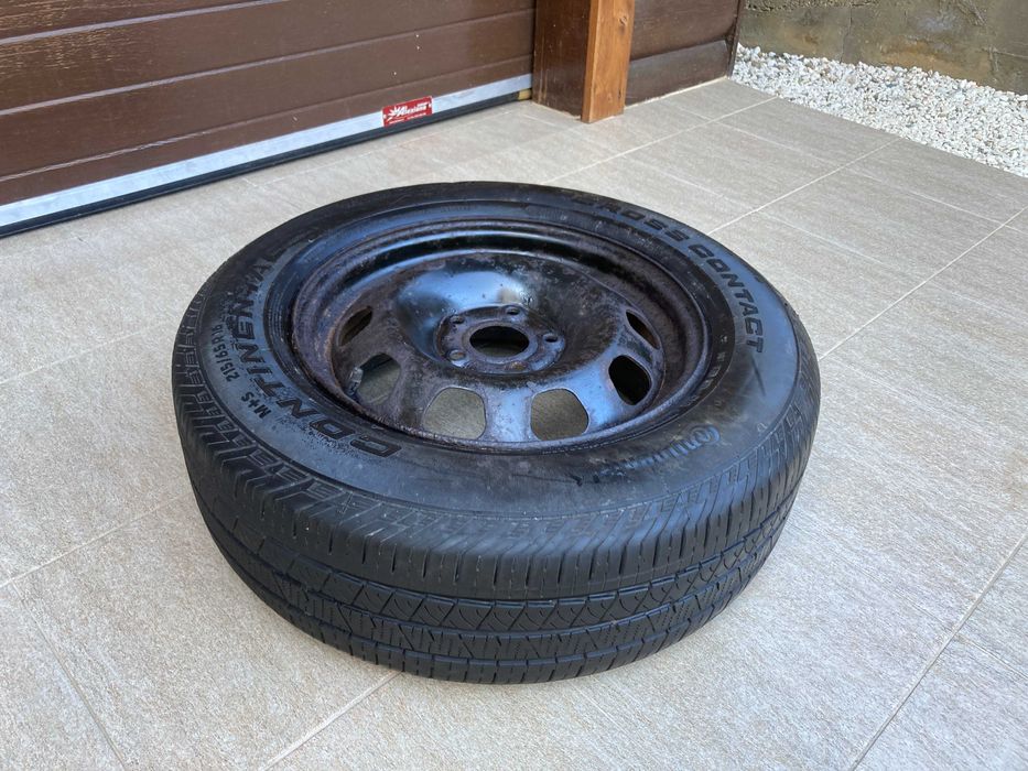 Dacia Duster - Rezerva R16 + Continental CrossContact M+S 215/65R16