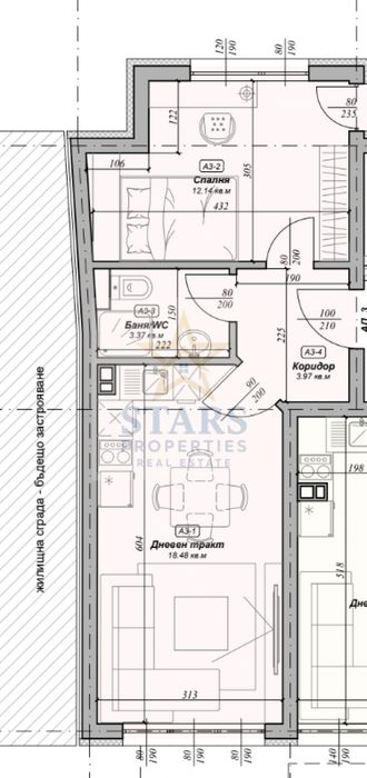 Продажба 2-стаен гр. Варна - Погреби 60m²
