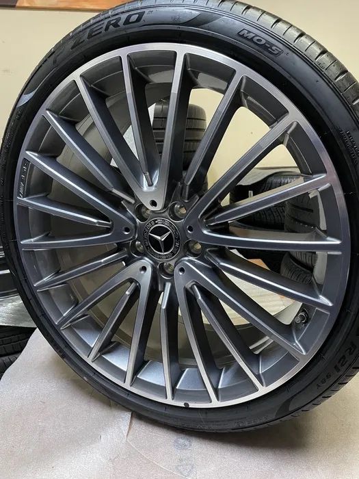 Jante Mercedes AMG originale 21" -  S Class W223 cu anvelope de vara