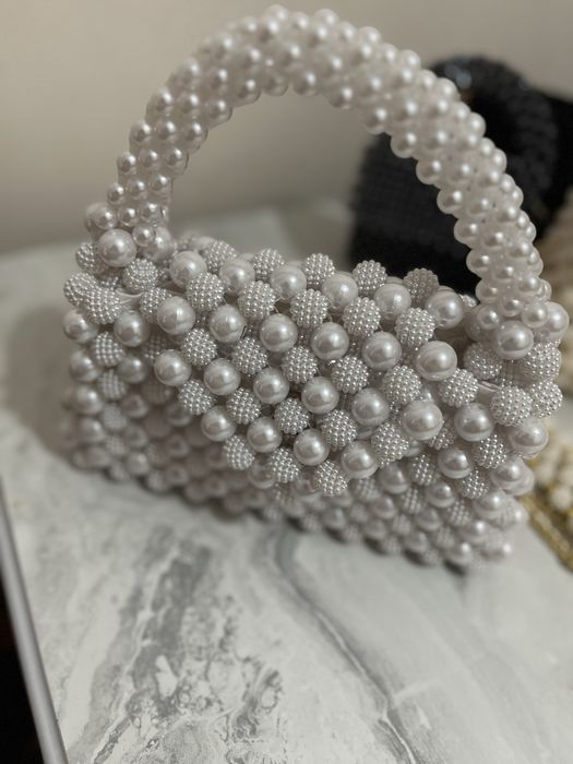 Сумки из бусин , ручная работа