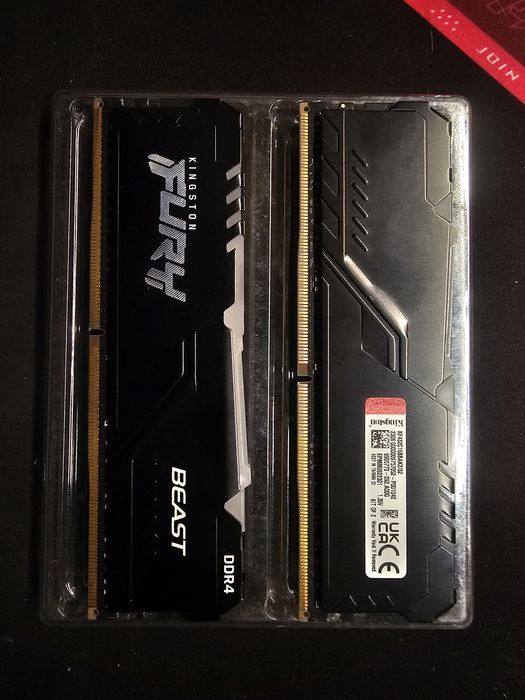 Hyperx predator ram rgb 16x2 и kingston fury 16x2