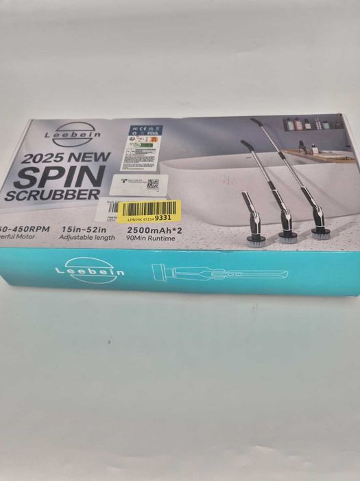 Perie Electrica Curatenie Leebein 8 Capete Telescopica - Resigilat