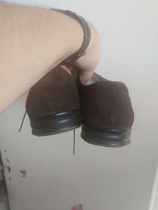 Pantofi bărbați piele întoarsă