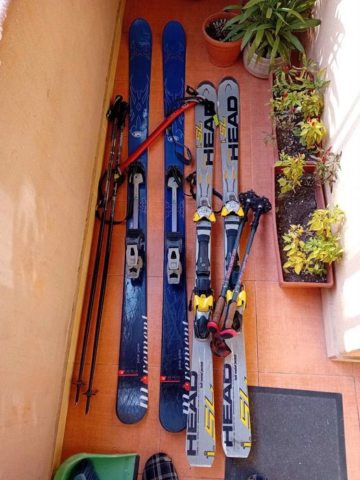 Ски за пантене , с нови силиконови колани самозалепвещи се