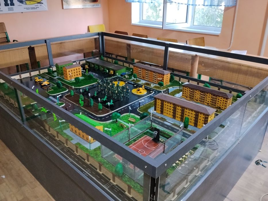 Макет военного городка