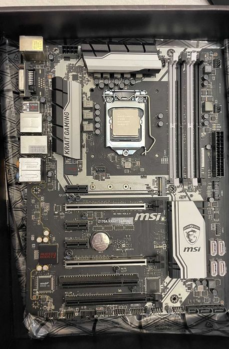 Дънна платка Msi Z170 Krait Gaming + процесор Intel i7-6700k