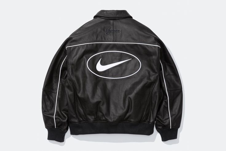 Куртка Supreme x Nike Кожанка