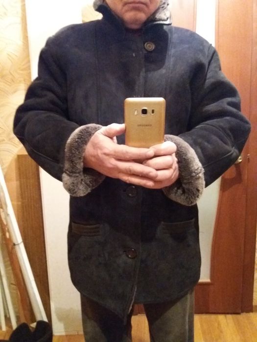 Мужская дублёнка натуральная