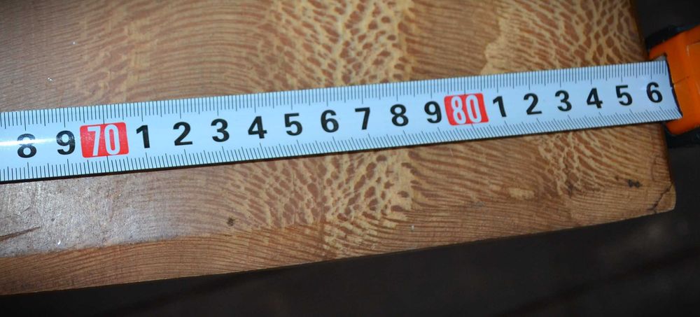 МАСА масив, Явор, със „жив ръб“, цяло парче, стоманена основа