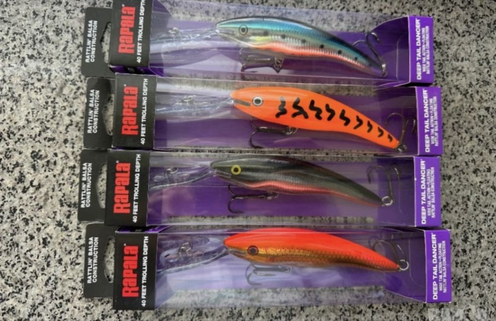 Воблери Rapala Deep Tail Dancer 11 и 13