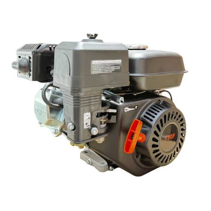 Motor motocultor 170F, benzină, 7 CP, arbore cu pană 20 mm