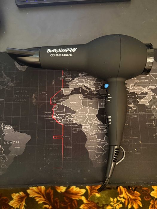 Професионален американски сешоар BaBylissPRO Ceramix Xtreme (2000W) – Салонни резултати у дома!