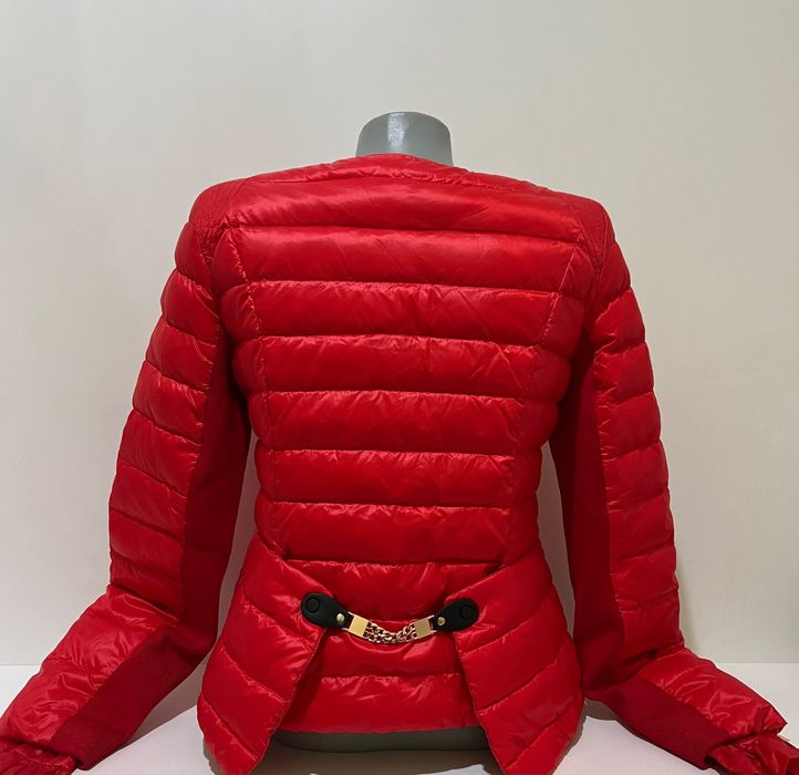 Дамско тънко яке с пух