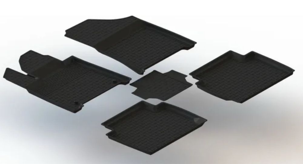 Коврики в салон Hyundai Santa-fe квадрат