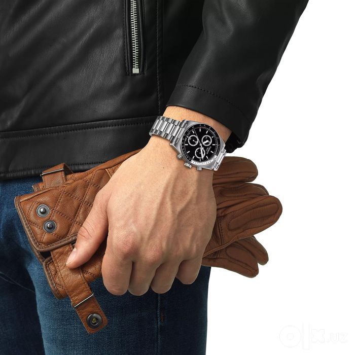 Tissot PR516 Quartz Chronograph Steel Black