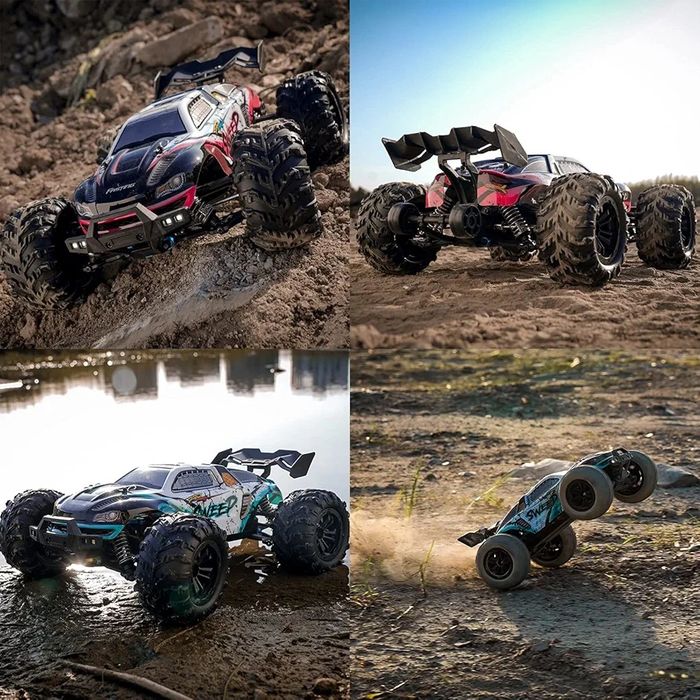 Количка с дистанционно 16101 Pro 4×4 70km/h  с 3 батерии