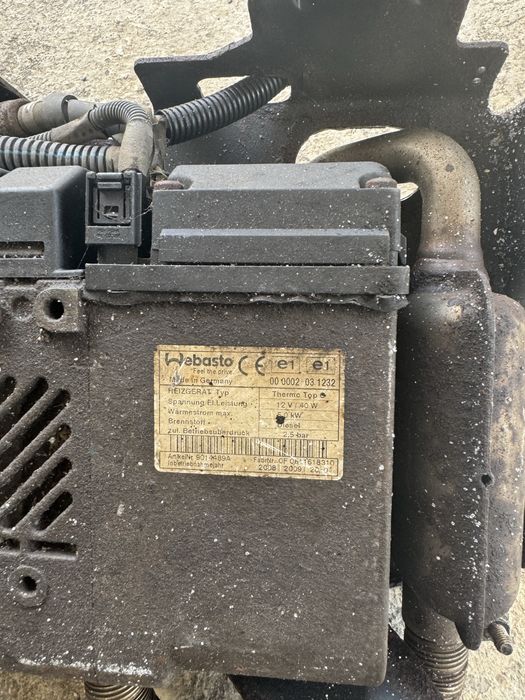 Печка Webasto за бус Ивеко. Iveco Daily