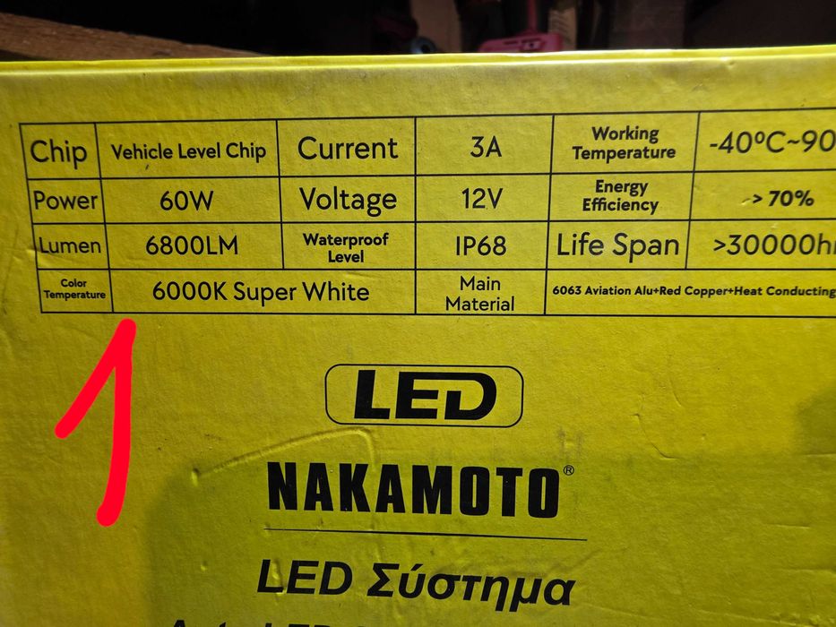 Подарявам ЛЕД крушки H4