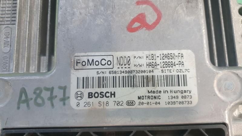 Calculator ecu Ford Fiesta 6 2008-> MK7 0261s18702