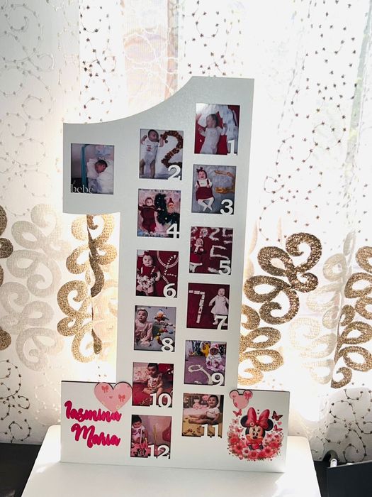 Cifra cu poze personalizata