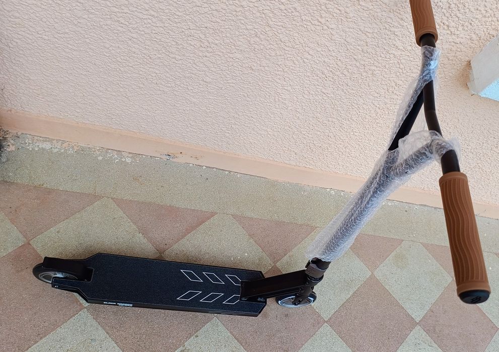 Trotineta/ freestyle/ scheme/100Kg/Roti 120mm/aluminiu/blackdragon/NOU