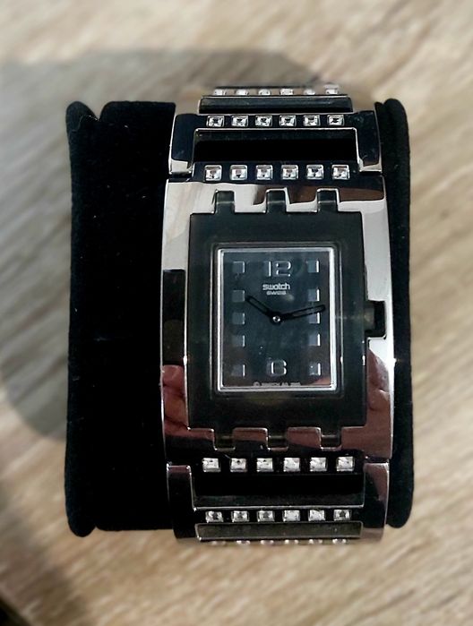 Ceas Damă Swatch Irony Lady Square Bangle