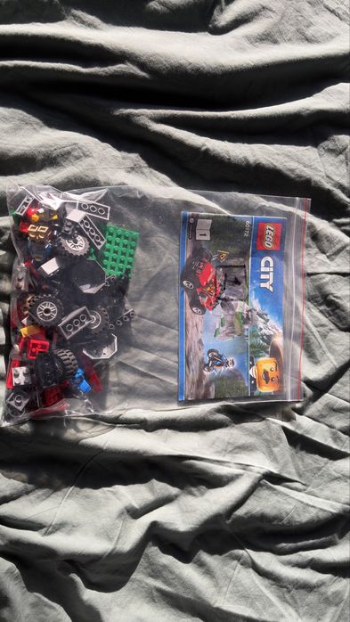 Lego police chase