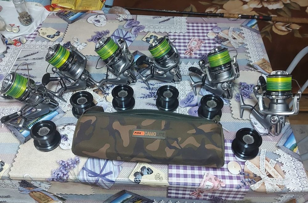 Mulinete crap/ feeder: shimano, dam, browning, daiwa n zon