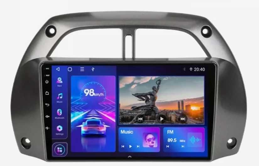 Toyota Rav 4 9'' Мултимедия 2001-2006г. Андроид Навигация