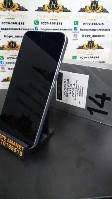 Hope Amanet P3 - OPPO RENO 14F 256 GB 8 GB RAM