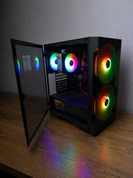 O‘yin/Ofis PC + 27" 180Hz Monitor | i3-10100 | 16GB RAM | 256GB SSD |