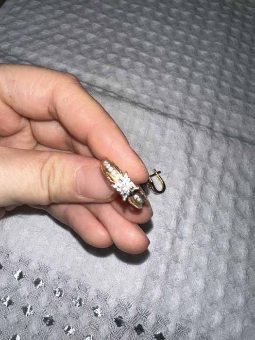 Серьги и кольцо