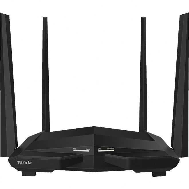 Router Wireless Tenda AC10U Gigabit AC1200 port USB 4 antene Sigilat
