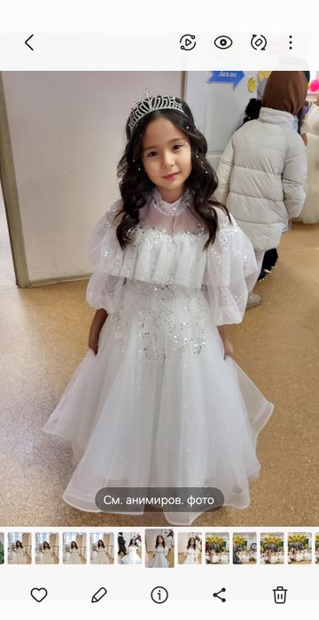 Продам платье размер 6-7-8 лет