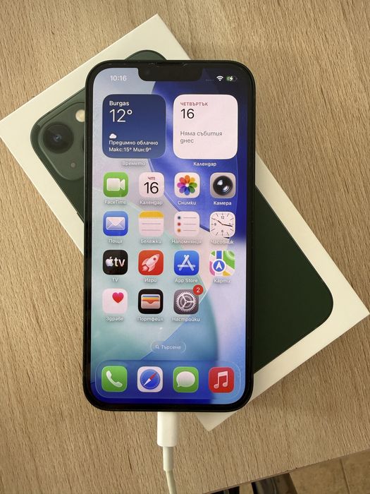 Iphone 13 Green 128gb, 76% *МНОГО ЗАПАЗЕН