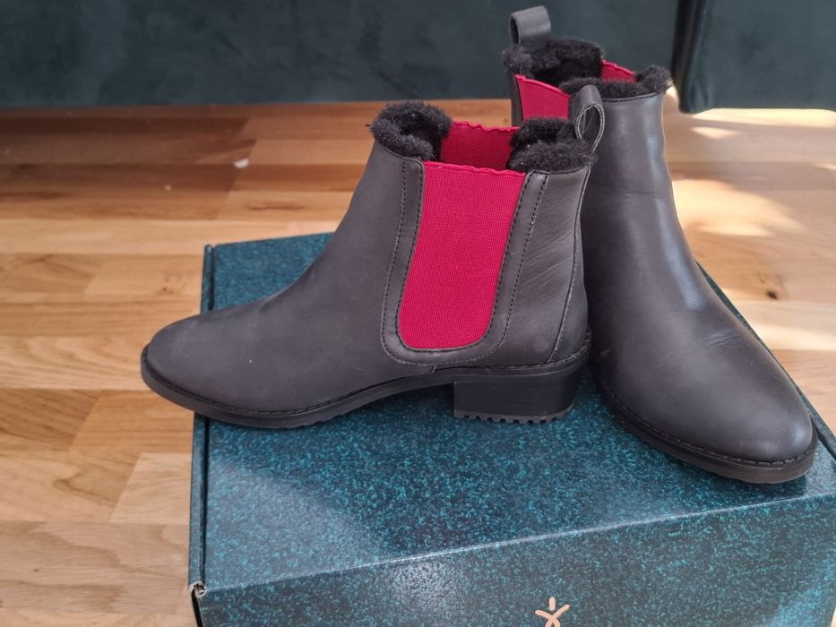 Ghete Jodhpur EMU AUSTRALIA - Ellin Pop W12163 Black/Berry