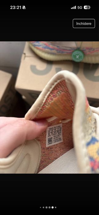 Adidas Yeezy Boost 350 V2 Mx Oat 41 1/3