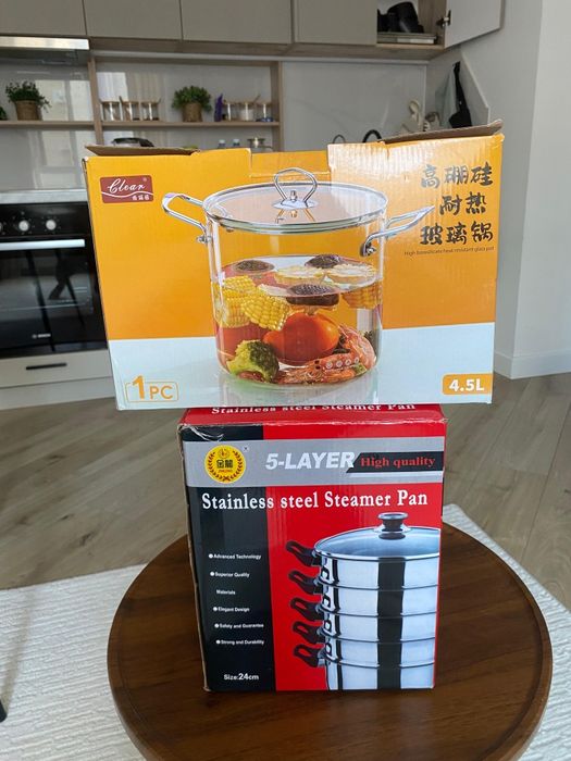 Продаю мантоварку и кастрюлю