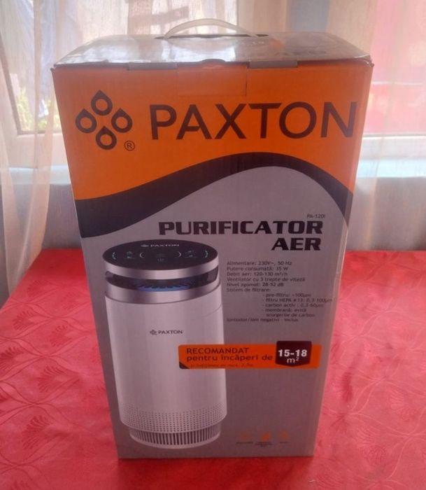 Purificator de aer Paxton la cutie nou.