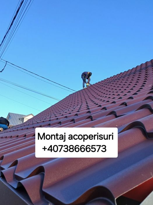 Executam acoperișuri