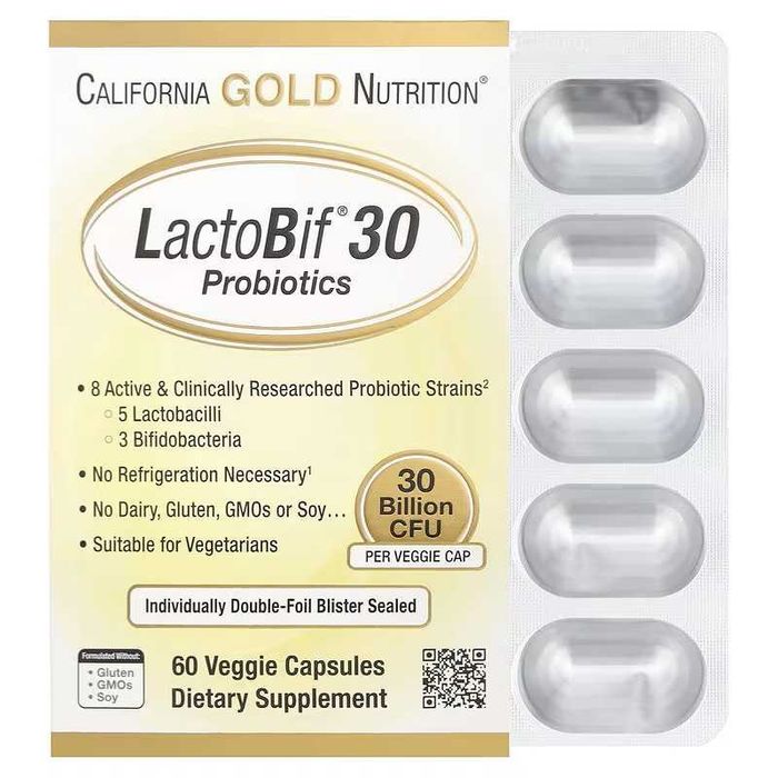 California Gold LactoBif 30 LactoBif 5 LactoBif 65 LactoBif 100