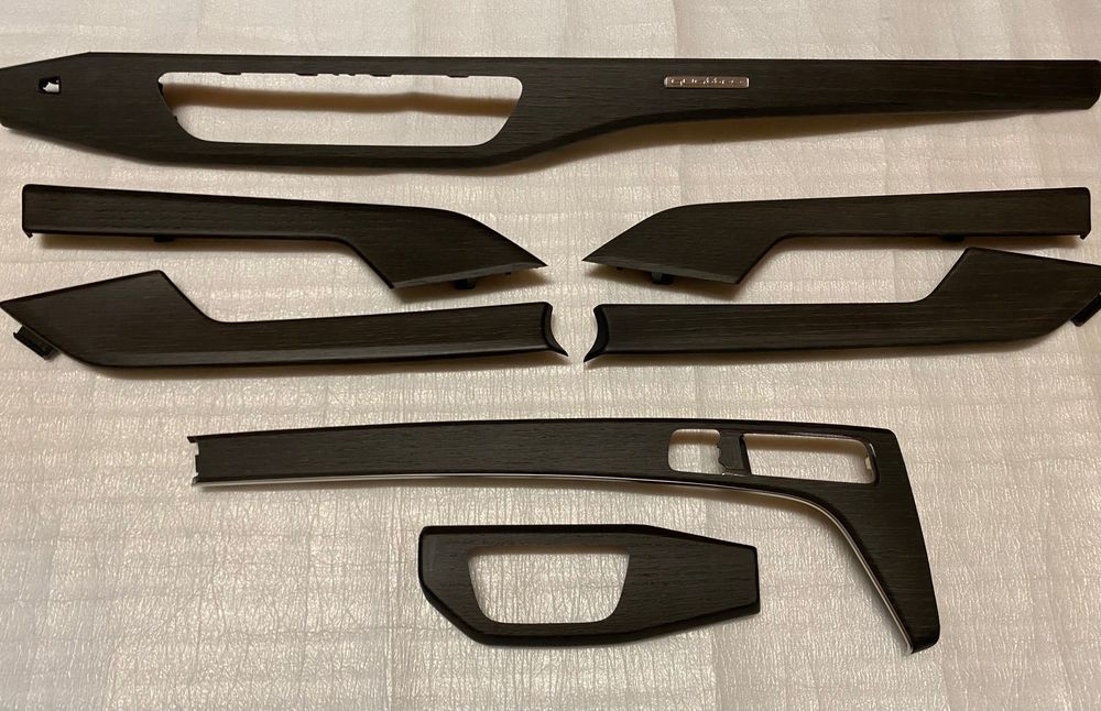 Trimuri LEMN MAT Audi A4 A5 B9 8W ORIGINALE ! Ornamente S4 S5 B9 F5