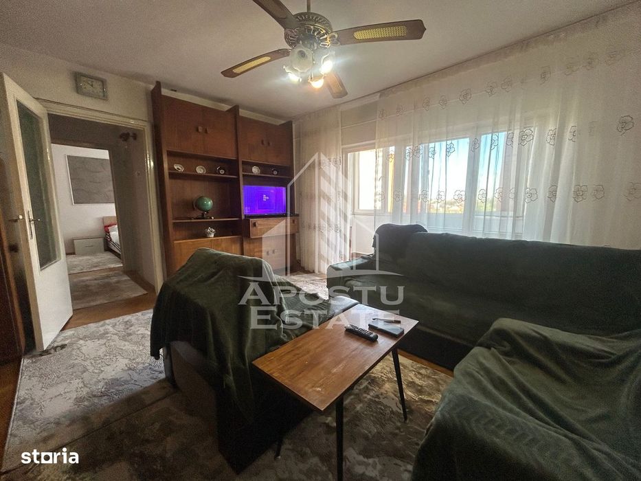 Apartament cu 2 camere de inchiriat, centrala proprie, zona Dambovita